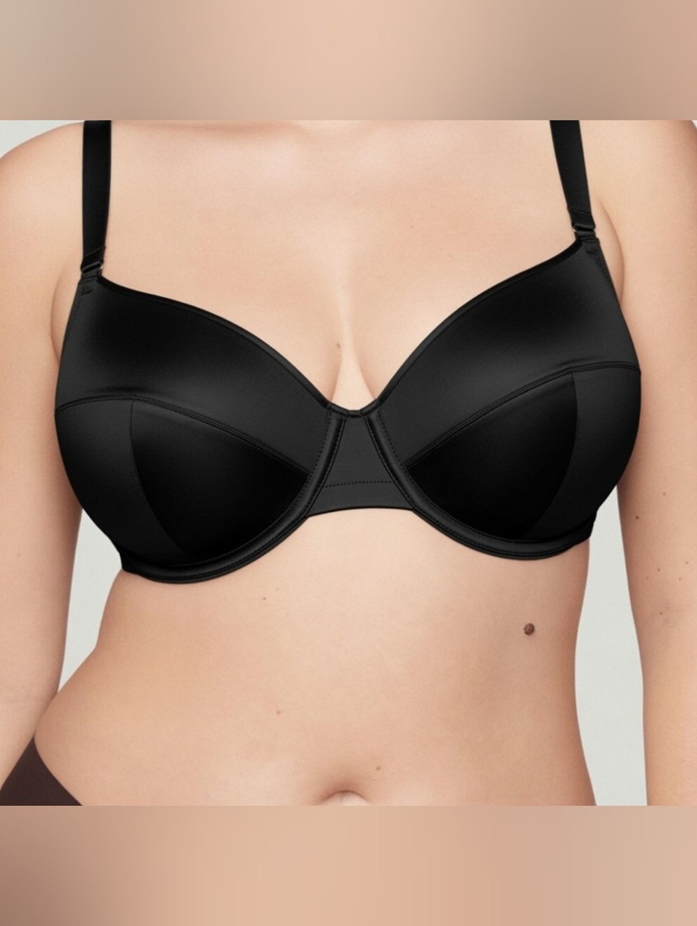 CUUP The Demi bra in black , size 44E